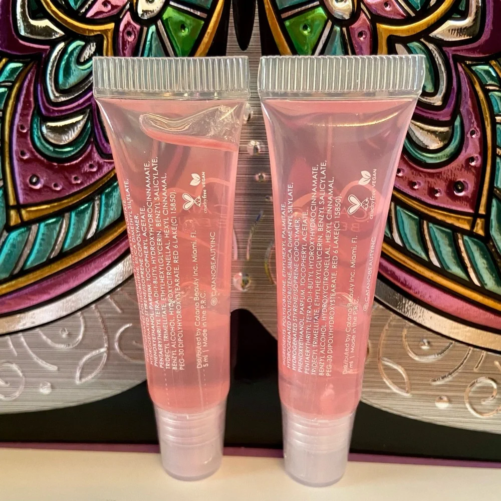 💎 x2 Catano Beauty Hydrating Lip Glaze in Shade Blush New